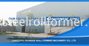 roll forming machine factory